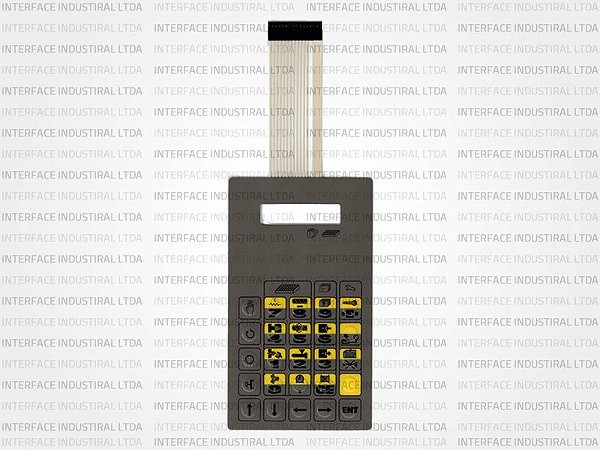 Teclado de Membrana para IHM Romi Control master 3