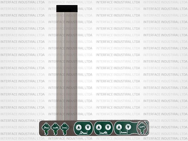 Teclado de Membrana para Cama Hospitalar Stryker FL23 - IP0201