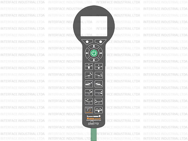 Teclado de Membrana para Mesa Cirúrgica SCHMITZ - IP1148