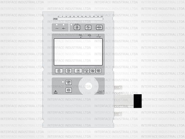 Teclado de Membrana para Ventilador K. Takaoka
