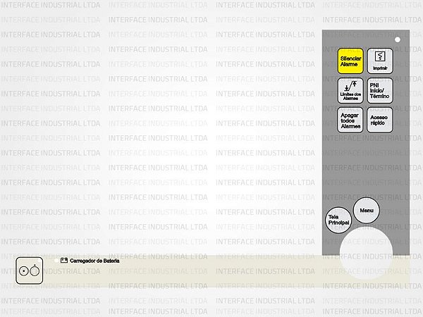 Painel de Membrana para Monitor Drager Infinity Vista