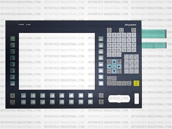 Teclado de Membrana para CNC Siemens Sinumerik OP 12