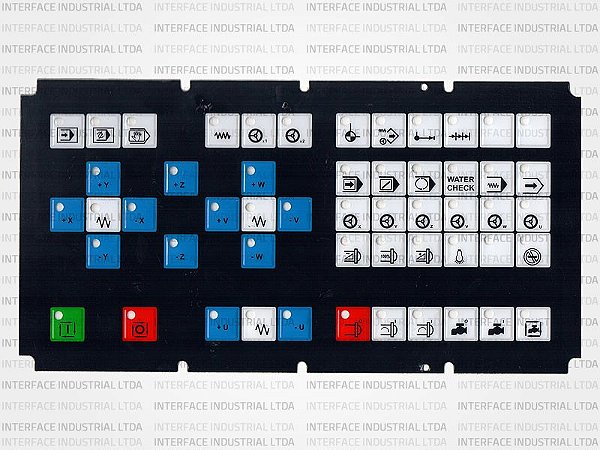Painel de Membrana para CNC Fanuc