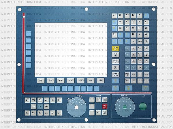 Teclado de Membrana para CNC Fagor 8055i