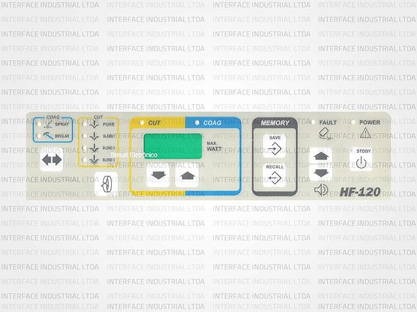 Painel de Membrana para Equipamento WEM HF-120