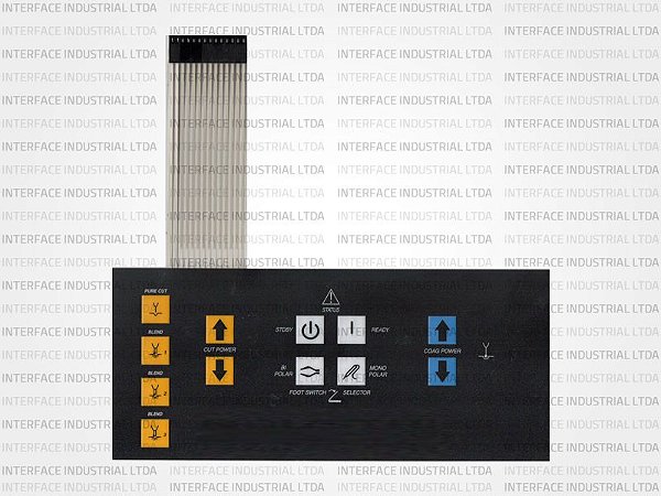 Teclado de Membrana para Bisturi Valleylab Force