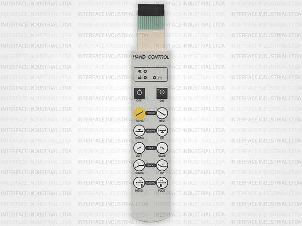 Teclado de Membrana para Mesa Cirúrgica Mediland EMAX 300