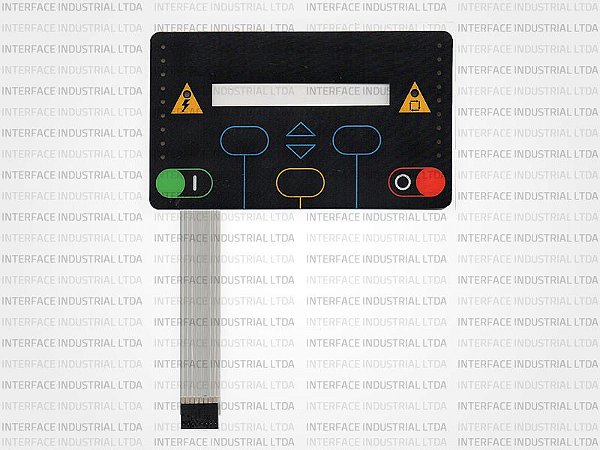 Teclado de Membrana para Controlador Ingersoll Rand Intellisys SSR