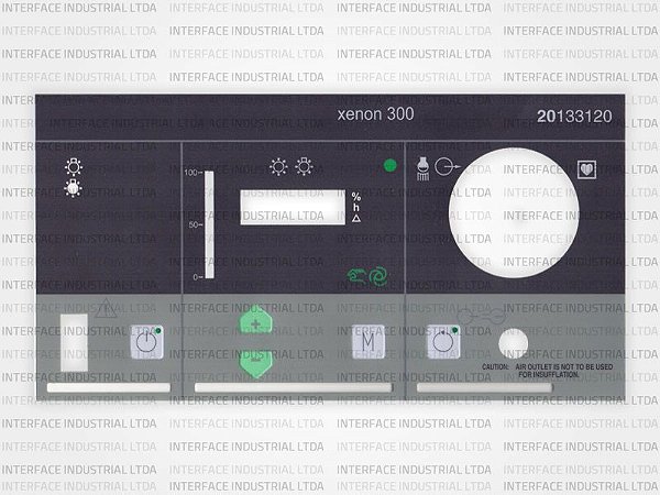 Painel de Membrana para Equipamento Storz xenon 300 - 20133120