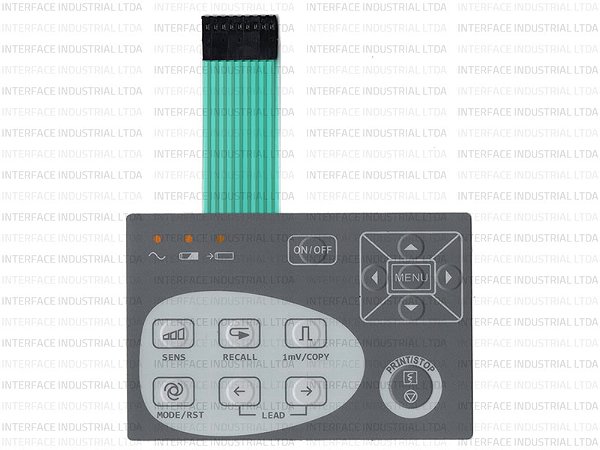 Teclado de Membrana para Eletrocardiógrafo Edan SE-3