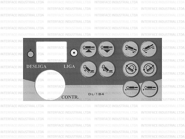Painel de Membrana para Mesa Cirúrgica Barfab DL-184
