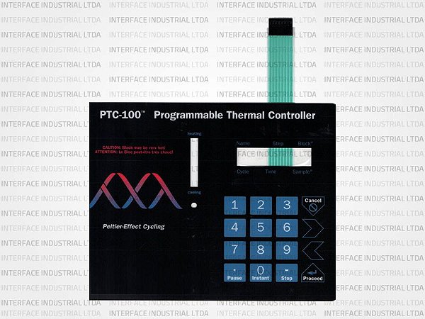 Teclado de Membrana para Equipamento MJ Research PTC 100