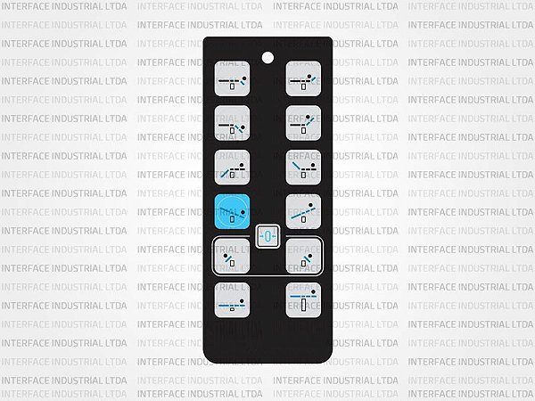 Teclado de Membrana para Mesa Cirúrgica Maquet - IP0393