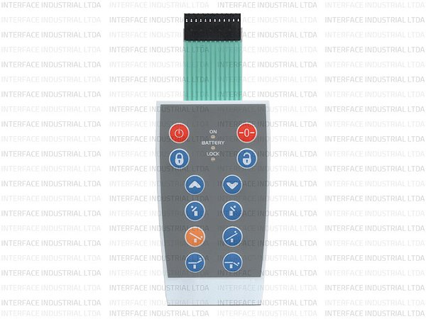 Teclado de Membrana para Mesa Cirúrgica Baumer H901731