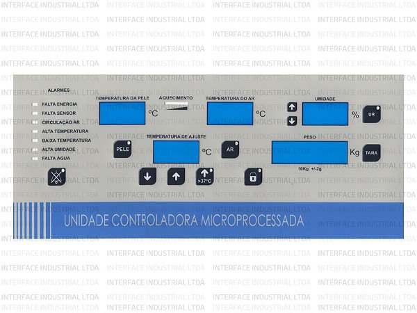 Painel de Membrana para Incubadora Fanem
