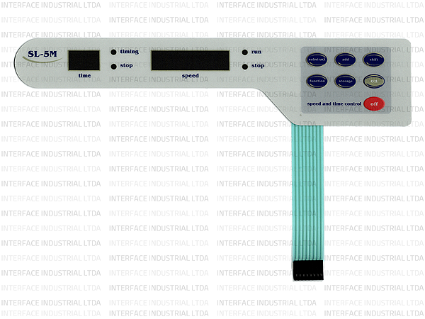 Teclado de Membrana para Centrífuga Spinlab LS-5M
