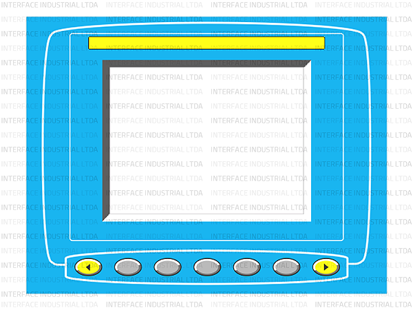 Painel Membrana Monitor Guilhotina Guarani CN/V
