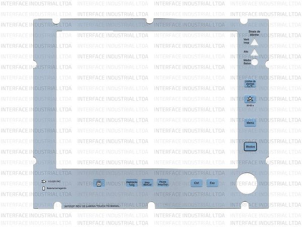 Painel de Membrana para Ventilador Dixtal DX-3020