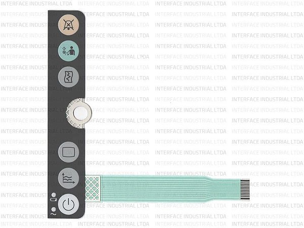 Teclado de Membrana para Monitor Philips SureSigns VM6