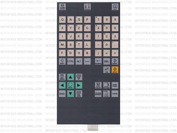 Teclado de Membrana para CNC Siemens Vertical 802 D 6FC5603-OAC12-1AA0