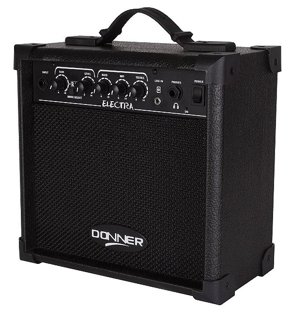 Cubo Amplificador para Guitarra Donner Electra - 15W RMS