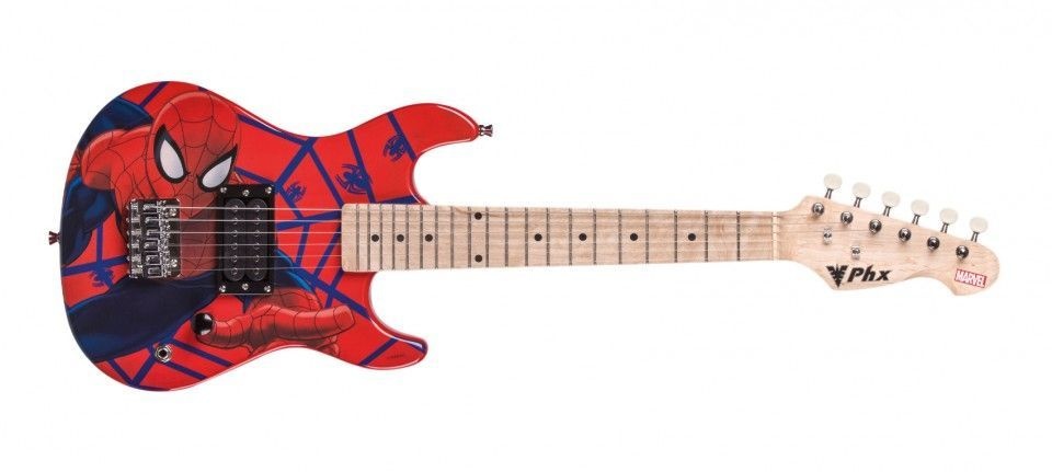 Guitarra infantil Homem Aranha Linha Marvel PHX GMS - K1