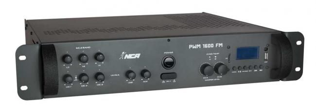Potência com pré-embutido mono - PWM1600 FM