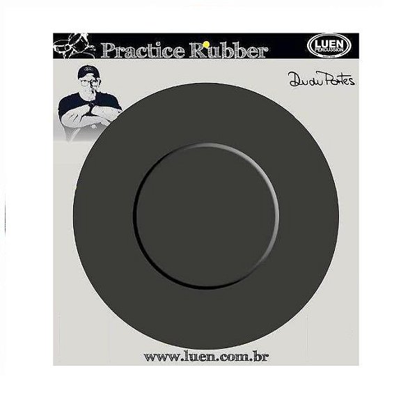 Abafador Luen Practice Rubber 14" Borracha Densa