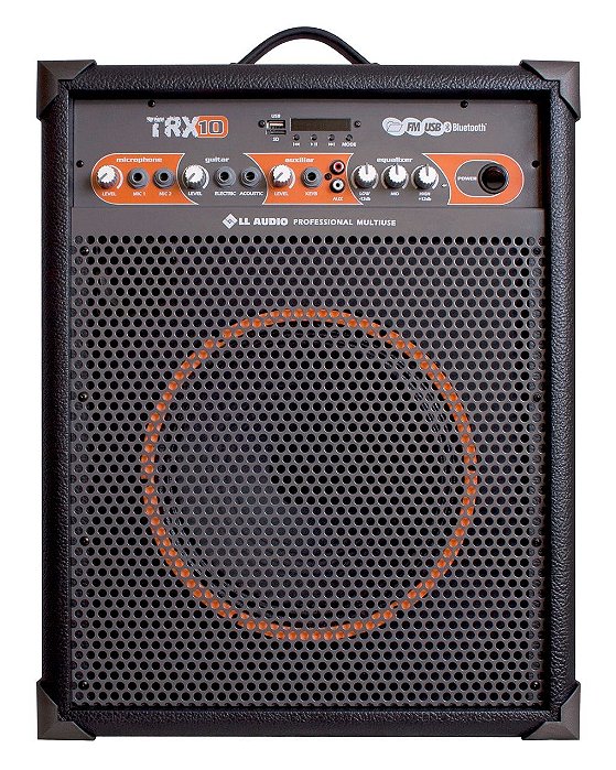 Caixa de som Amplificada Multiuso TRX10 – 60 W RMS