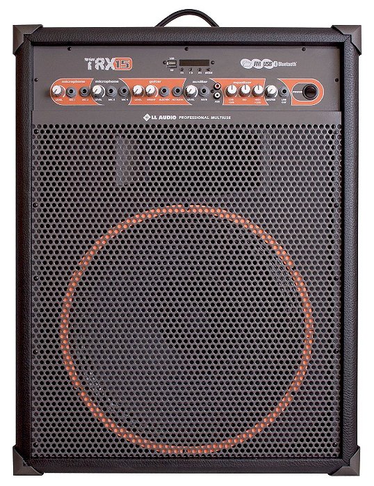 Caixa de som Amplificada Multiuso TRX15 – 120 W RMS