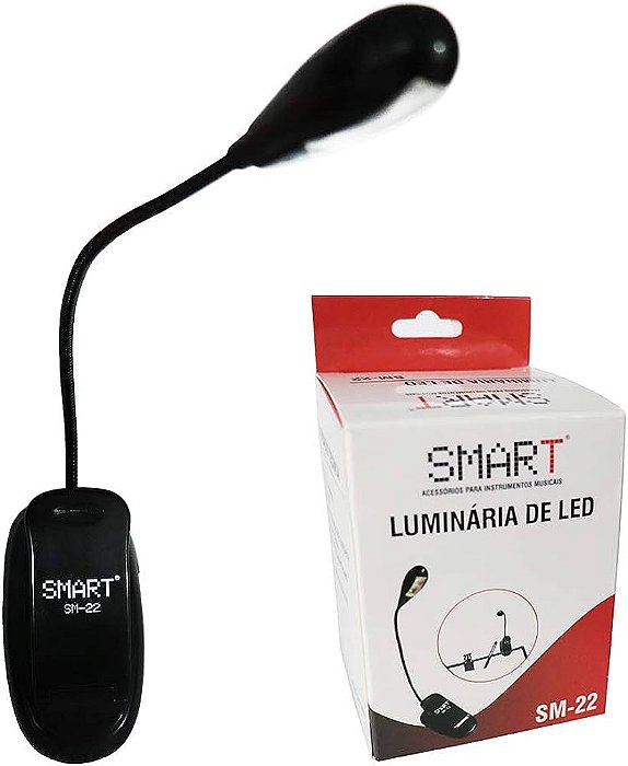 Luminária Led Smart Com Haste Flexível Para Partitura SM22
