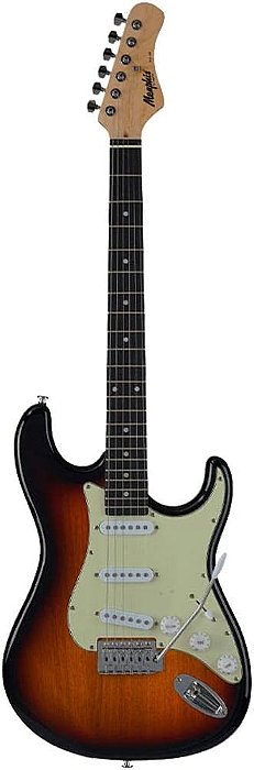 Guitarra Memphis By Tagima MG30 Strato Sunburst