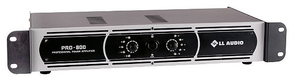 Amplificador de Potência LL AUDIO - PRO 800