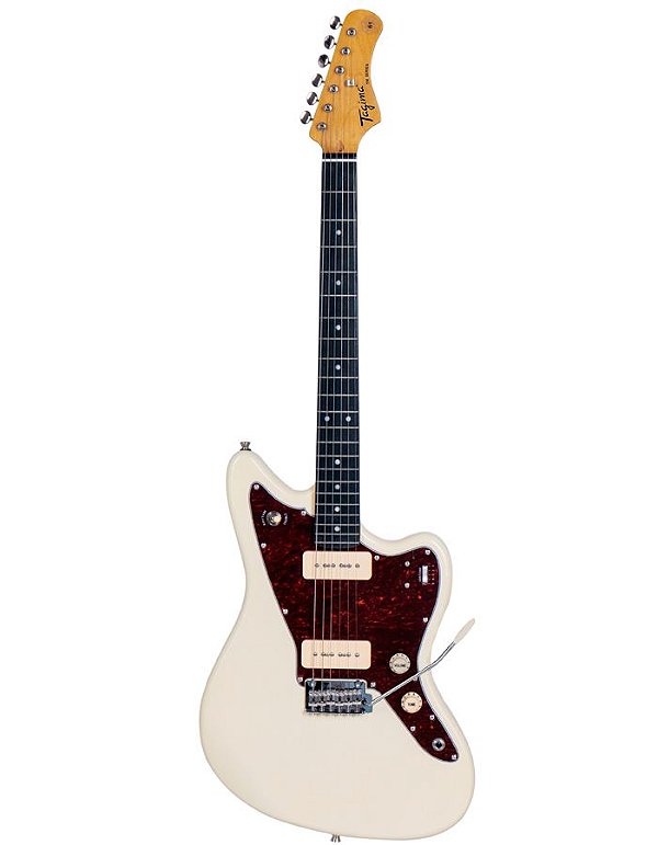 Guitarra Tagima Tw61 Woodstock Branco Vintage
