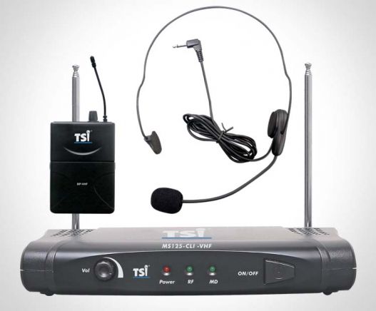 Microfone TSI MS125cli VHF Headset