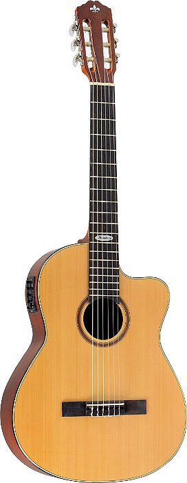 Violão Strinberg Sc200 Náilon Elétrico Natural Verniz