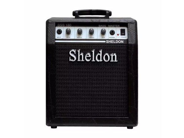 Amplificador Cubo para baixo Sheldon Bss180 18w - Preto