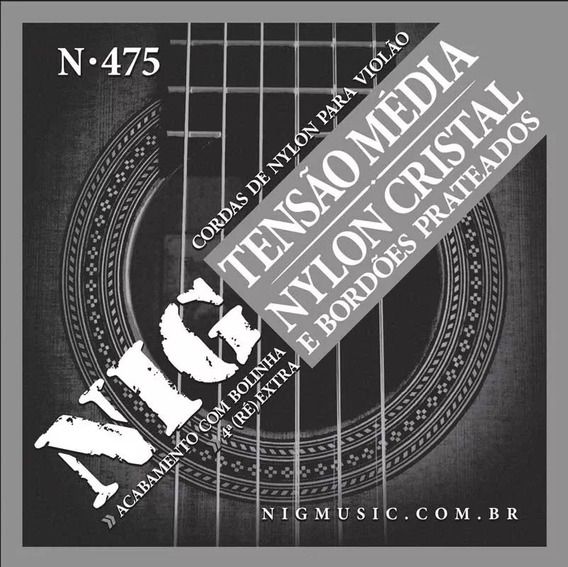 Encordoamento NIG Violão Náilon N475