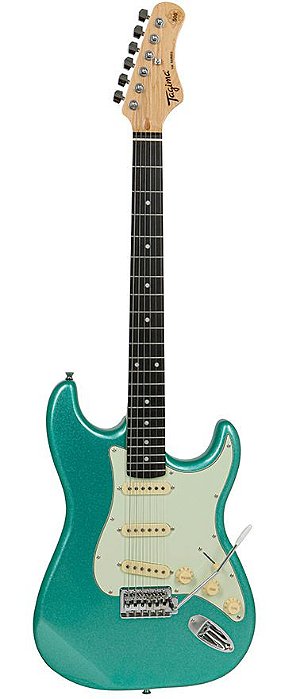 Guitarra Tagima TG500 Strato Metallic Surf Green