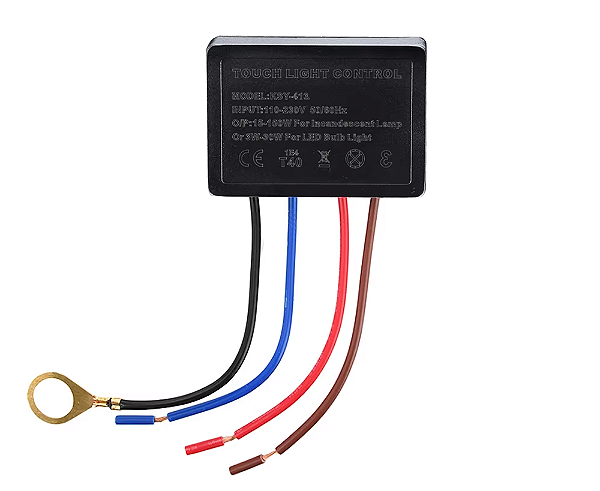Controladora Toque Touch Liga Desliga para lâmpadas 150W K3006