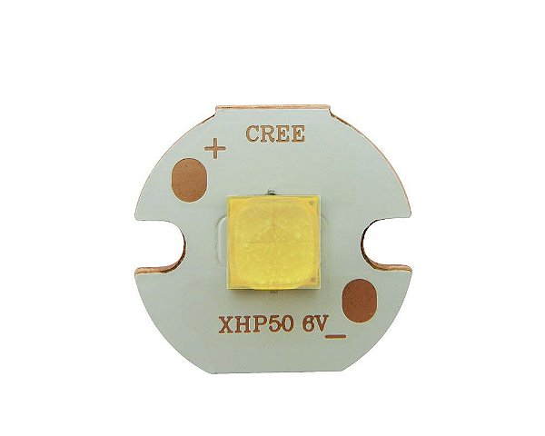 Power LED Cree XHP50.2 Branco Frio 6500K 6V 16mm K2982