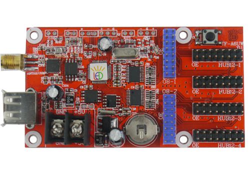 Placa controladora TF-A6UW 4xHUB12 + 2xHUB08 + Antena para Painel de LED K2548