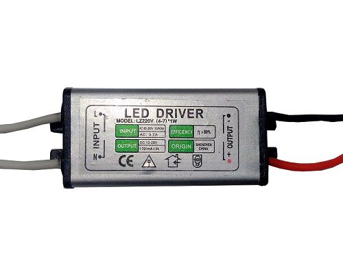 Fonte Driver Para 4 A 7 LEDs De 1W Bivolt IP67 K2241