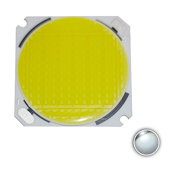 LED de Potência Base Cerâmica 37x37 20w Branco Frio 6000-6500K K1295