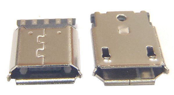 Conector Micro USB 5 Pinos para cabo K1451