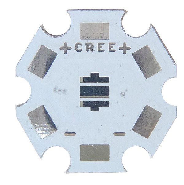 Placa MCPCB Estrela Para LED Cree XPE XTE K1945