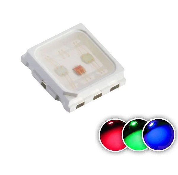 LED 3W RGB 5050 (3*1W) + Powerpad SMD K1993