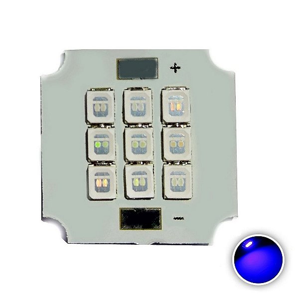 Modulo Power LED 10W Azul Royal 450-455nm K4244