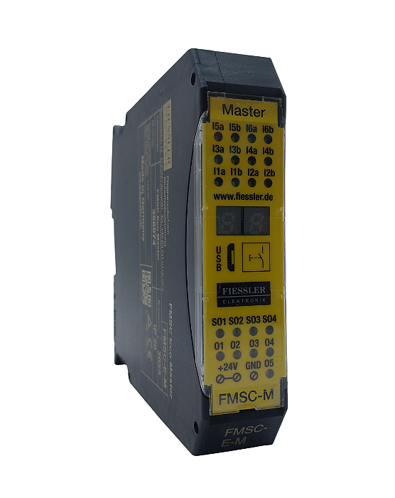 CLP de Segurança Modular FMSC-E-M ECO Master 24VCC Fiessler