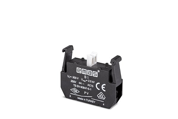 Bloco de contato NA Série B Modelo PVB1